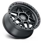 Black Rhino Hard Alloys KELSO 20x9 Matte Black Wheel with 5x127 Bolt Pattern and 71.50mm Center Bore