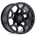 Black Rhino Hard Alloys BR OVERLAND 17x9.5 Matte Black Off-Road Wheel with 6x139.7 Bolt Pattern and -18 Offset