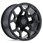 Black Rhino Hard Alloys BR OVERLAND 17x9.5 Matte Black Off-Road Wheel with 6x139.7 Bolt Pattern and -18 Offset