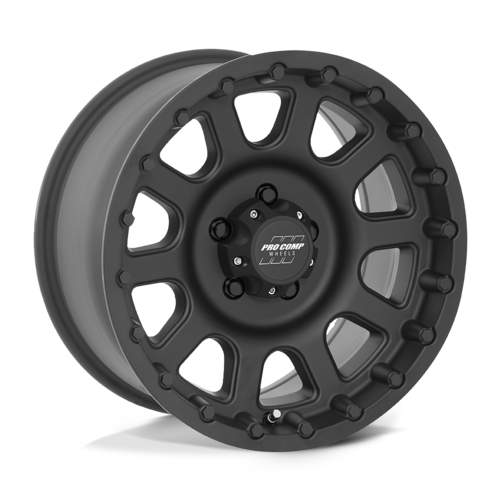 Pro Comp Alloys PA32 Bandido 17x9 Flat Black Wheel with -6 Offset and 8x165.1 Bolt Pattern