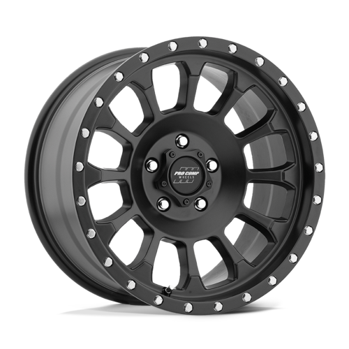 Pro Comp Alloys PA34 Rockwell 18x9 Satin Black Wheel with 6x135 Bolt Pattern and 87.10mm Center Bore