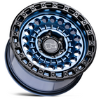 Black Rhino Hard Alloys BR Sentinel 20x9.5 Inch Cobalt Blue with Black Ring Wheel
