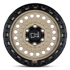 Black Rhino Hard Alloys BR Sentinel 17x8.5 Desert Sand with Black Ring Wheel