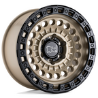 Black Rhino Hard Alloys BR Sentinel 17x8.5 Desert Sand with Black Ring Wheel