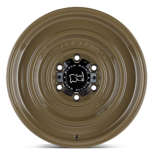 Black Rhino Hard Alloys BR SOLID 17x9.5 inch Gloss Alligator Green Wheel - 5x127 Bolt Pattern, -18 Offset, 71.5 Center Bore