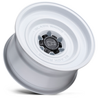 Black Rhino Hard Alloys BR SOLID 17x9.5 Inch Gloss White Wheel with -18 Offset and 5x127 Bolt Pattern