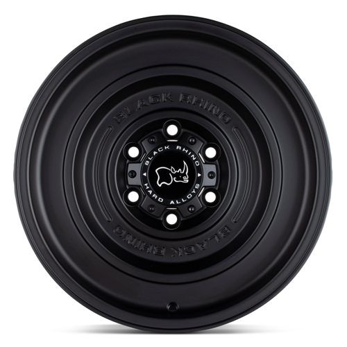 Black Rhino Hard Alloys BR SOLID 17x9.5 Matte Black Wheel with 5x127 Bolt Pattern and -18 Offset
