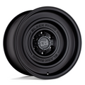 Black Rhino Hard Alloys BR SOLID 17x9.5 Matte Black Wheel with 5x127 Bolt Pattern and -18 Offset