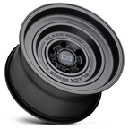 Black Rhino Hard Alloys BR SOLID 17x9.5 Matte Gun Black Wheel with -12 Offset and 6x139.7 Bolt Pattern
