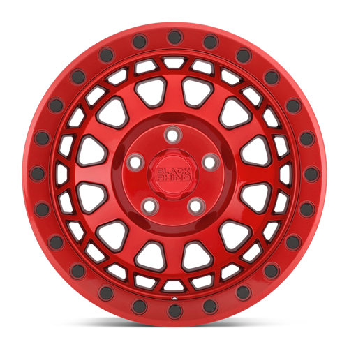 Black Rhino Hard Alloys BR PRIMM 17x9 Candy Red Wheel with -12 Offset and 6x139.7 Bolt Pattern