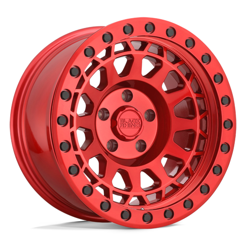 Black Rhino Hard Alloys BR PRIMM 17x9 Candy Red Wheel with 5x127 Bolt Pattern and +0 Offset