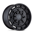 Black Rhino Hard Alloys BR Warthog 17x8.5 Matte Black Wheel with 5x127 Bolt Pattern and 71.50mm Center Bore
