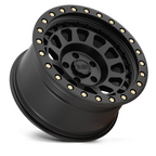 Black Rhino Hard Alloys PRIMM 18x9.5 Matte Black with Brass Bolts - 8x165.1 Bolt Pattern, +0 Offset, 122.4mm Center Bore