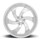 US Mag 1PC Desperado 24x10 Chrome Wheel with 6x139.7 Bolt Pattern and 25mm Offset