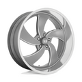 US Mag 1PC Desperado 24x10 Inch Off-Road Wheel with Anthracite Milled Finish and Diamond Cut Lip - 5x127 Bolt Pattern, 78.1mm Center Bore