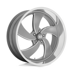 US Mag 1PC Desperado 24x10 Inch Off-Road Wheel with Anthracite Milled Finish and Diamond Cut Lip - 5x127 Bolt Pattern, 78.1mm Center Bore