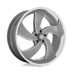 US Mag 1PC Desperado 24x9 Aluminum Wheel with 5x127 Bolt Pattern and Anthracite Milled Finish