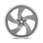 US Mag 1PC Desperado 24x9 Aluminum Wheel with 5x127 Bolt Pattern and Anthracite Milled Finish