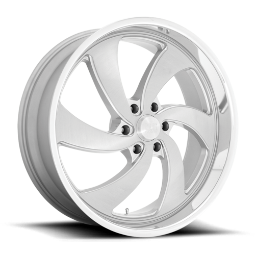 US Mag 1PC Desperado 24x9 Wheel with 6x139.7 Bolt Pattern and Silver Finish