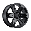 Black Rhino Hard Alloys BR WANAKA 20x9 Matte Black Wheel with 6x120 Bolt Pattern and +35 Offset