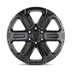 Black Rhino Hard Alloys BR WANAKA 17x8.5 Matte Gunmetal Wheel with 6x139.7 Bolt Pattern and +12 Offset