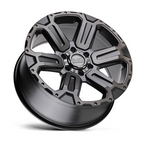 Black Rhino Hard Alloys BR WANAKA 18x9 Matte Gunmetal Wheel with 6x139.7 Bolt Pattern and +12 Offset