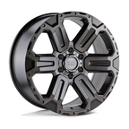 Black Rhino Hard Alloys BR WANAKA 17x8.5 Matte Gunmetal Wheel with 6x139.7 Bolt Pattern and +12 Offset