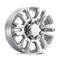 Performance Replicas PR207 22x8.5 Polished Wheel with Clear Coat and +15 Offset