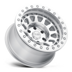 Black Rhino Hard Alloys BR PRIMM 17x9 Silver Mirror Face & Machined Ring Wheel
