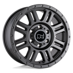 Black Rhino Hard Alloys Yellowstone 16x8 Matte Gunmetal Wheel with 5x130 Bolt Pattern and +45 Offset