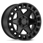 Black Rhino Hard Alloys BR YORK 17x8 Matte Black Wheel with 5x114.3 Bolt Pattern and +35 Offset