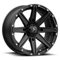 MSA Offroad Wheels M33 Clutch UTV 15x10 Satin Black Wheel with 4x156 Bolt Pattern