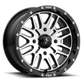 MSA Offroad Wheels M38 Brute UTV 14x7 Gloss Black Machined with 4x156 Bolt Pattern