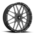 MSA Offroad Wheels M45 PORTAL UTV 24x7 4x137 Gloss Black Milled Wheel