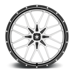 MSA Offroad Wheels M45 Portal UTV 24x7 with Gloss Black Machined Finish