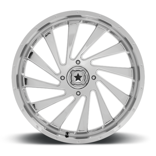MSA Offroad Wheels M46 Blade UTV 22x7 Chrome Wheel with 4x156 Bolt Pattern