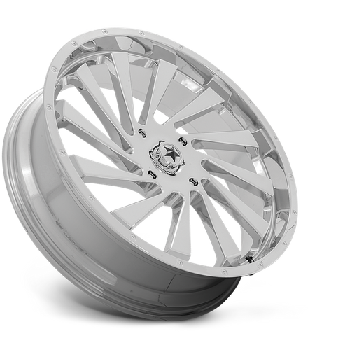 MSA Offroad Wheels M46 BLADE UTV 20x7 Chrome Wheel with 4x156 Bolt Pattern