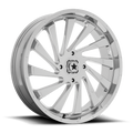 MSA Offroad Wheels M46 Blade UTV 22x7 Chrome Wheel with 4x156 Bolt Pattern