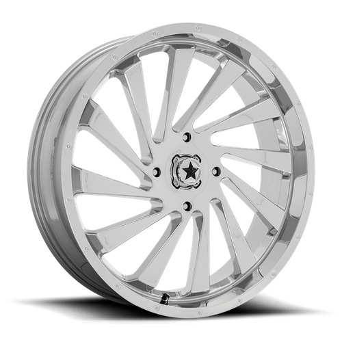MSA Offroad Wheels M46 BLADE UTV 20x7 Chrome Wheel with 4x156 Bolt Pattern