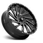 MSA Offroad Wheels M46 BLADE UTV 22x7 Gloss Black Milled Wheel