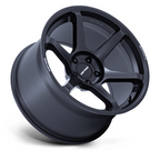 Motegi MR160 BATTLE VI 18x10.5 Matte Blackbird Metallic Wheel with 5x120 Bolt Pattern and +25 Offset
