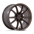 Motegi MR162 ZENTOKU 18x9.5 Bronze Wheel with 5x120 Bolt Pattern and +42 Offset