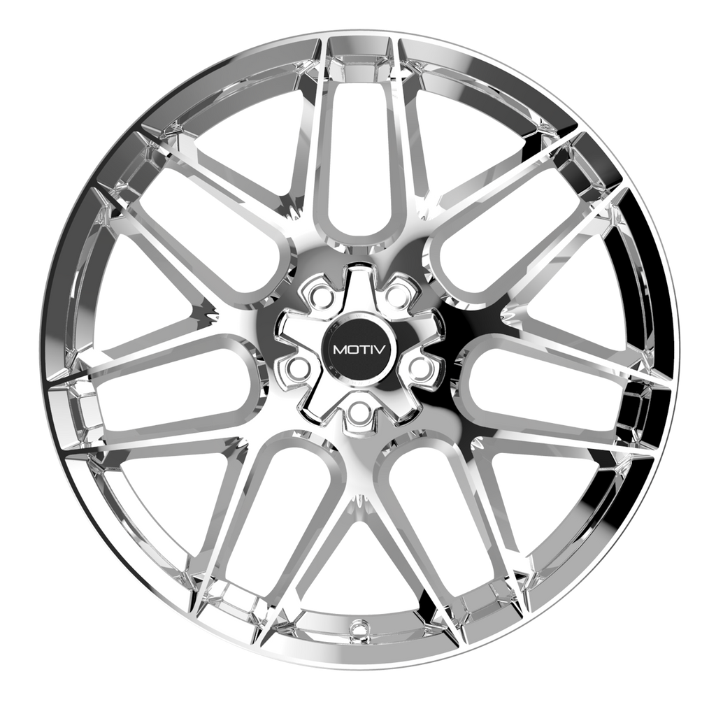 Motiv 435C 20x8.5 Cast Aluminum Wheel for 5x108 and 5x4.50 Bolt Patterns with +40 Offset