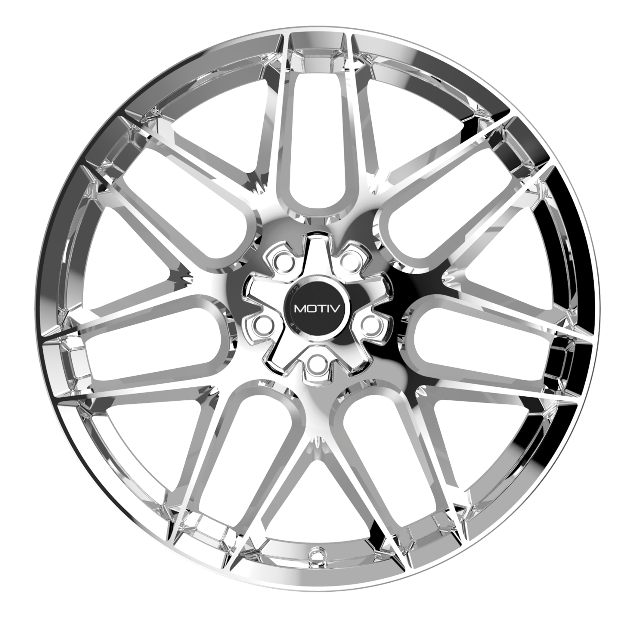 Motiv 435C 20x8.5 Cast Aluminum Wheel for 5x108 and 5x4.50 Bolt Patterns with +40 Offset