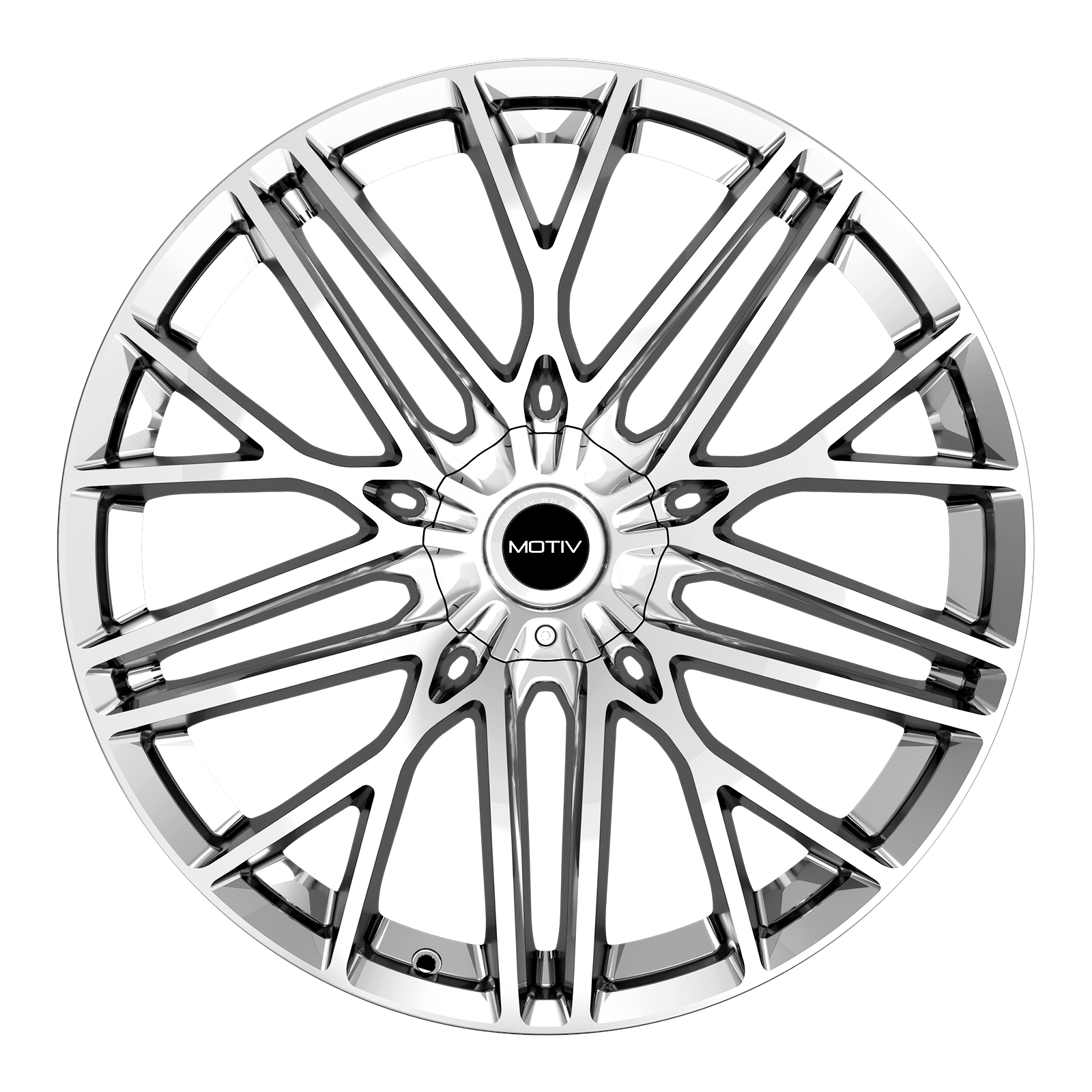 Motiv 437C 22x9 Cast Aluminum Wheel with 5x108 Bolt Pattern and +40 Offset