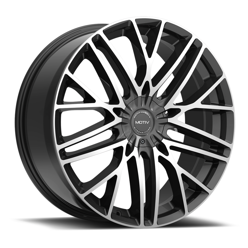 Motiv 437MB 20X8.5 Cast Aluminum Wheel with +40 Offset for 5x120 & 5x4.50 Bolt Patterns