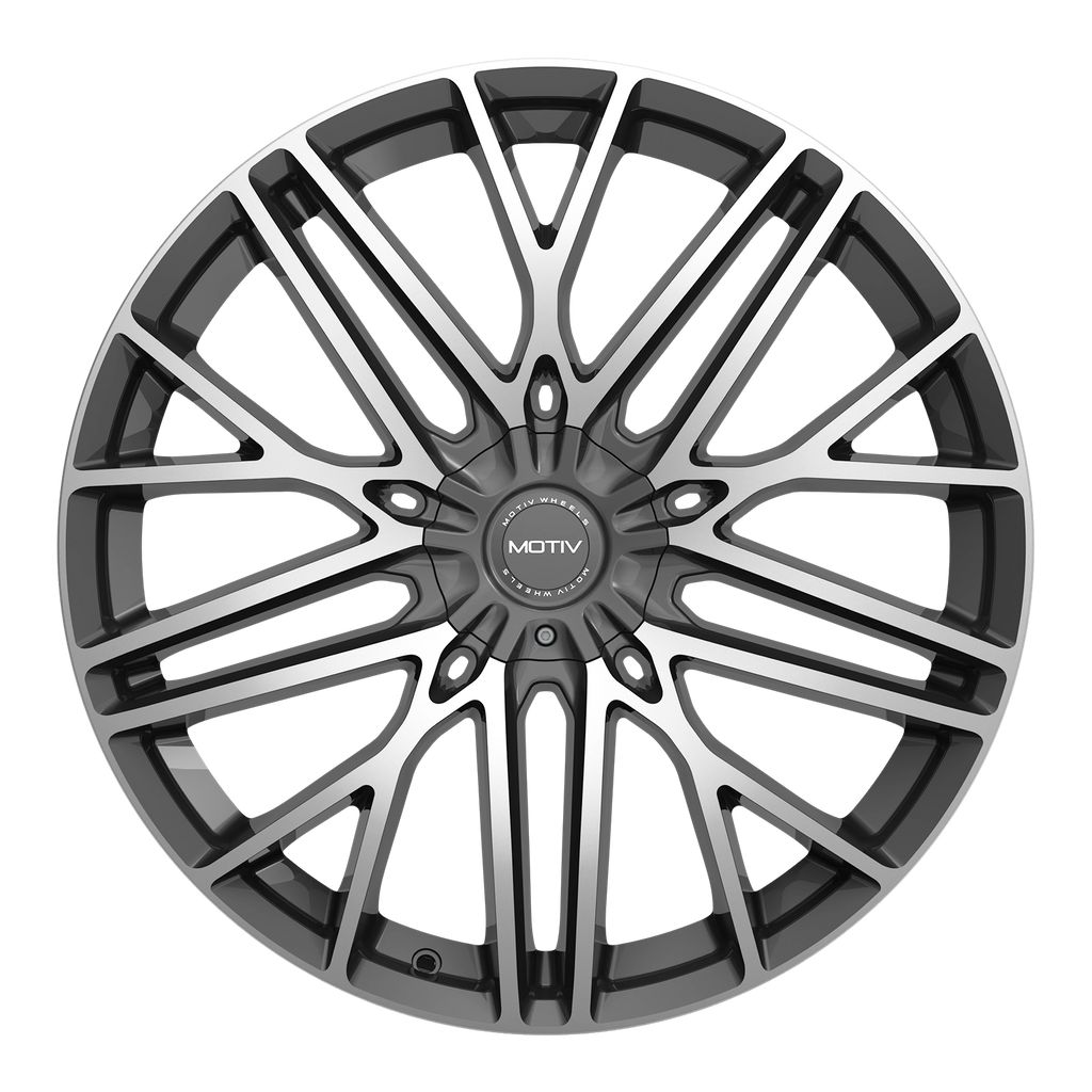 Motiv 437MB 20X8.5 Cast Aluminum Wheel with +40 Offset for 5x120 & 5x4.50 Bolt Patterns