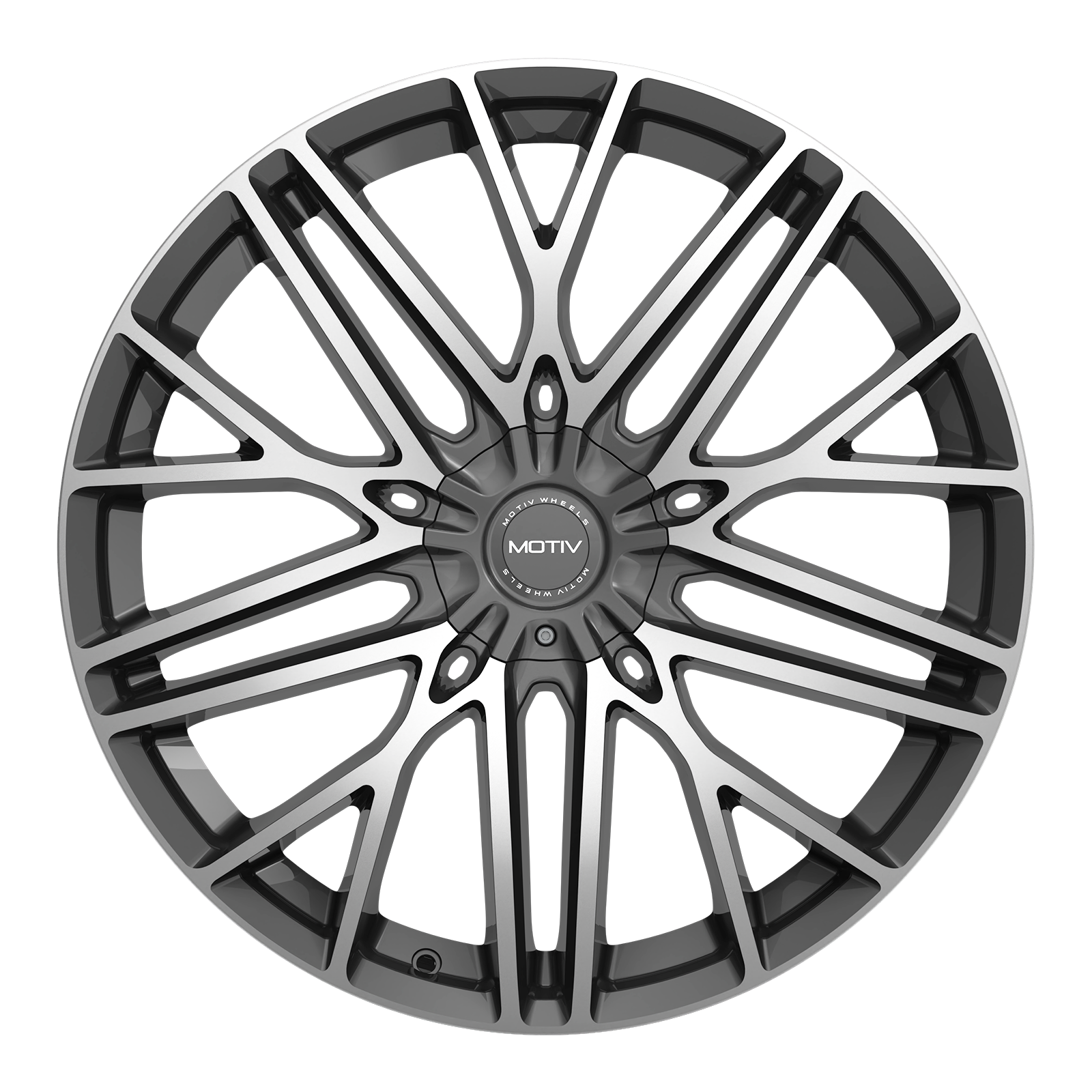 Motiv 437MB 20X8.5 Cast Aluminum Wheel with +40 Offset for 5x120 & 5x4.50 Bolt Patterns
