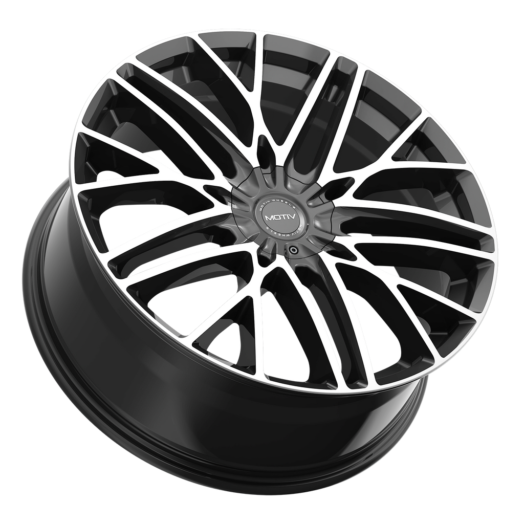 Motiv 437MB 20X8.5 Cast Aluminum Wheel with +40 Offset for 5x120 & 5x4.50 Bolt Patterns