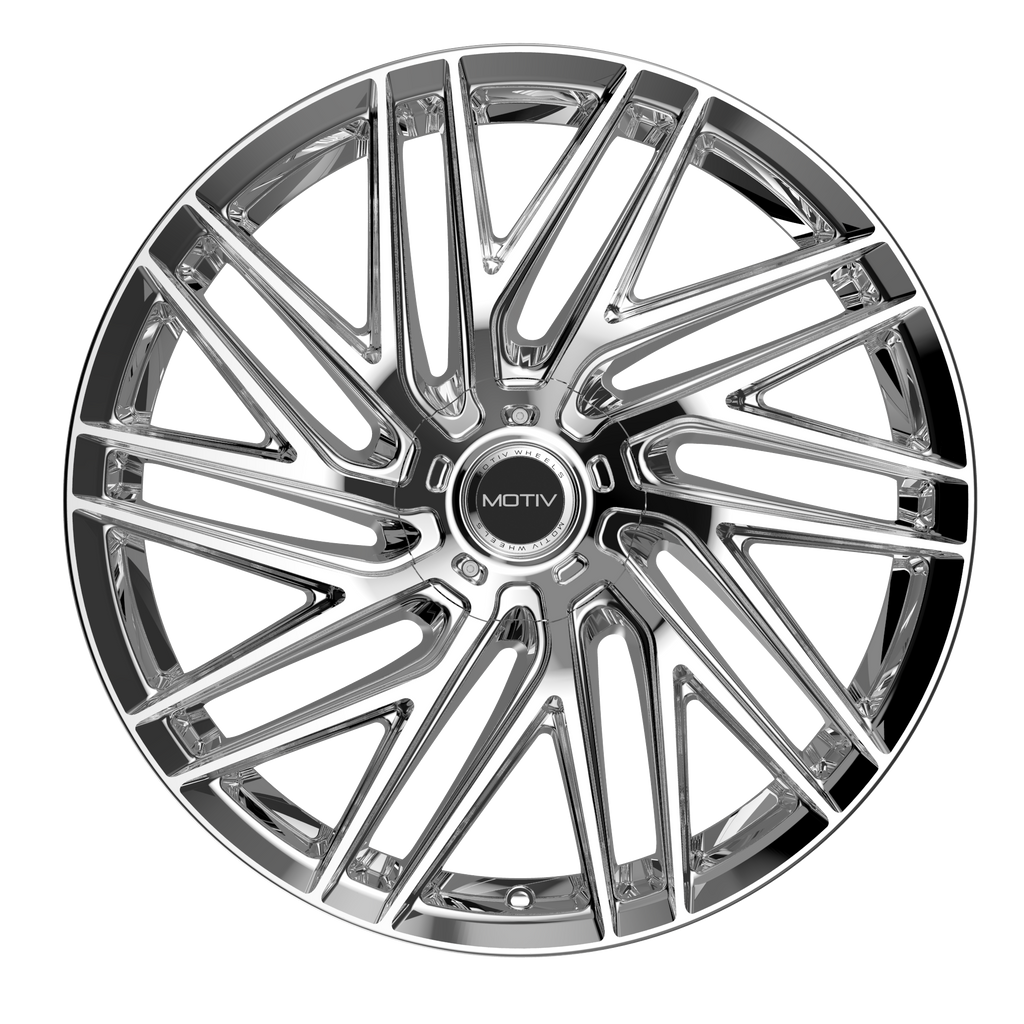 Motiv 429C-2291440 22x9 Cast Aluminum Wheel for 5x108 and 5x4.50 Bolt Pattern, +40 Offset, Hub Bore 73.1mm